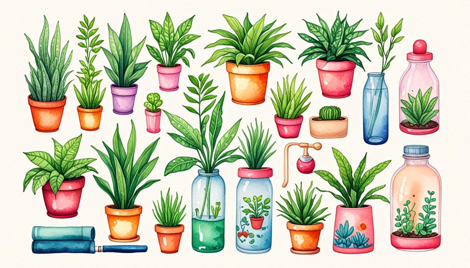 Indoor Plants for Beginners: How to Assemble a Basic Care Kit