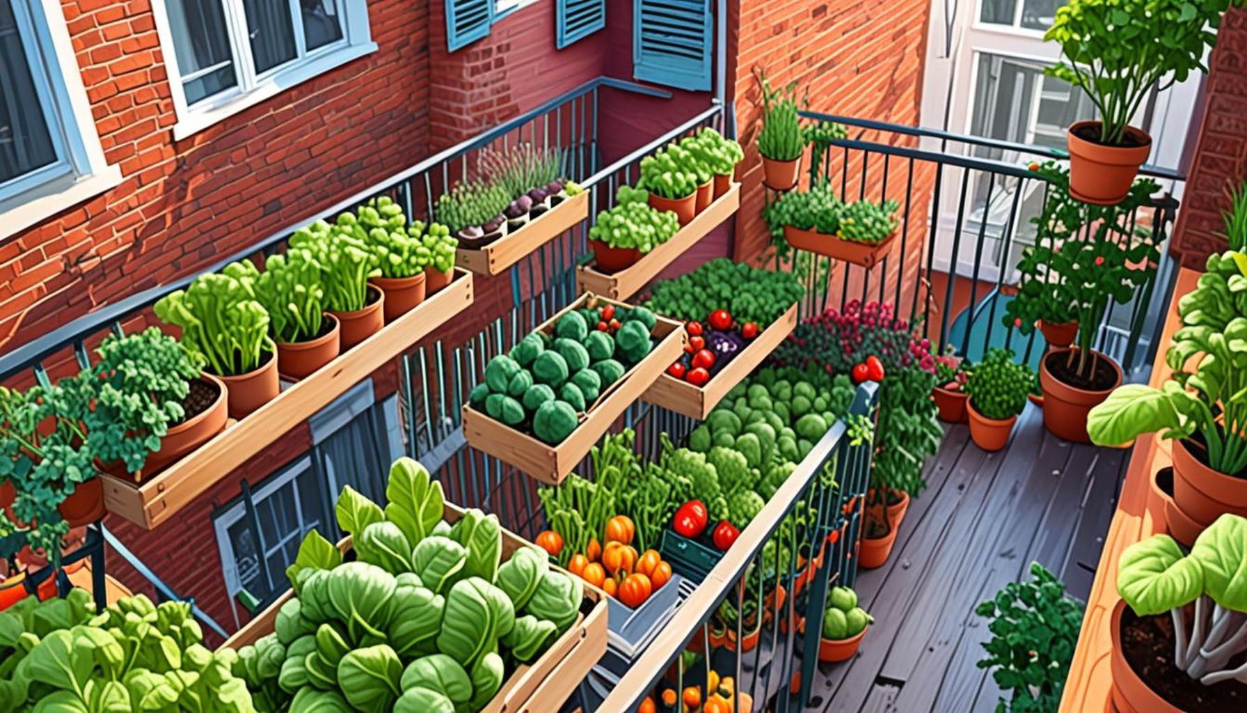 The Best Vegetables to Grow in Small Spaces: Gardens on Balconies and Urban Gardens