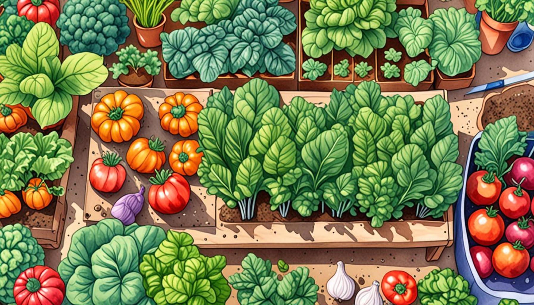 Planning Crop Rotation for a Sustainable Vegetable Garden