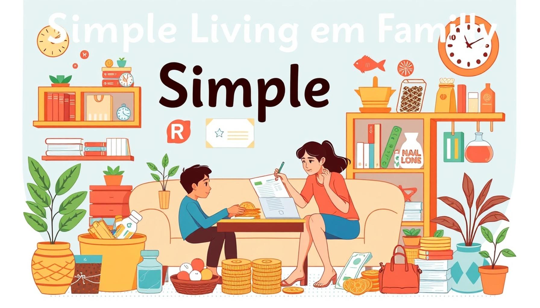 Simple Living in Family: Building Stronger Bonds with Fewer Distractions