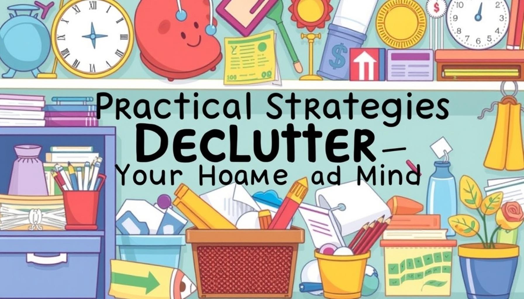 Practical Strategies for Decluttering Your Home and Mind