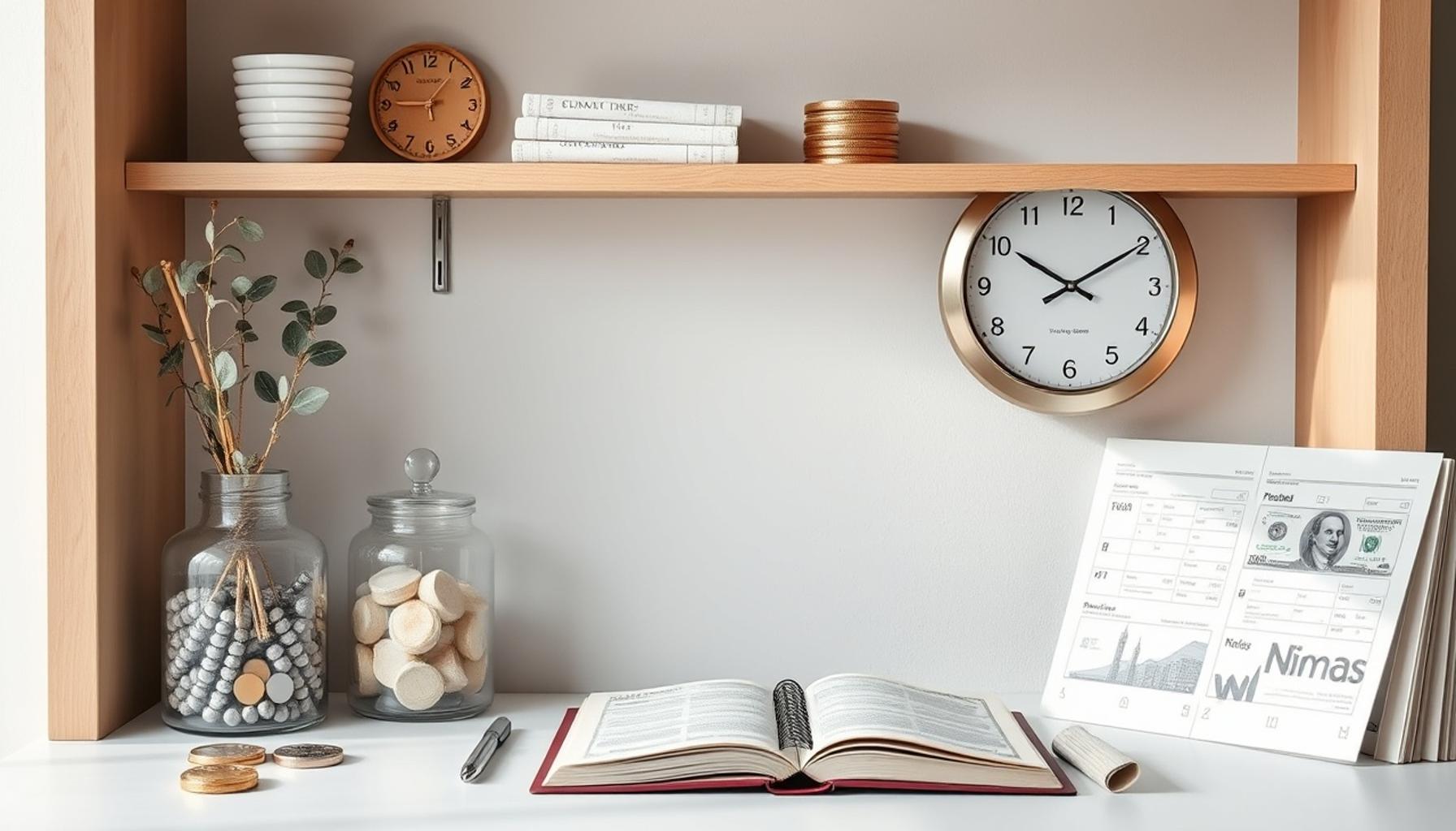 Simple and clean space?>