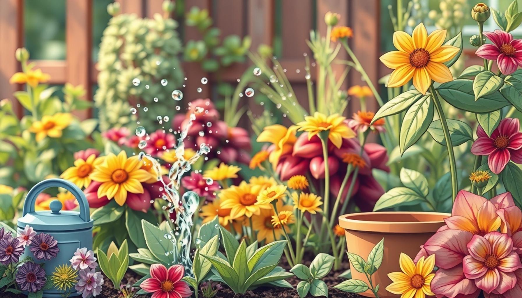 The Importance of Watering Techniques for Healthy Home Gardens
